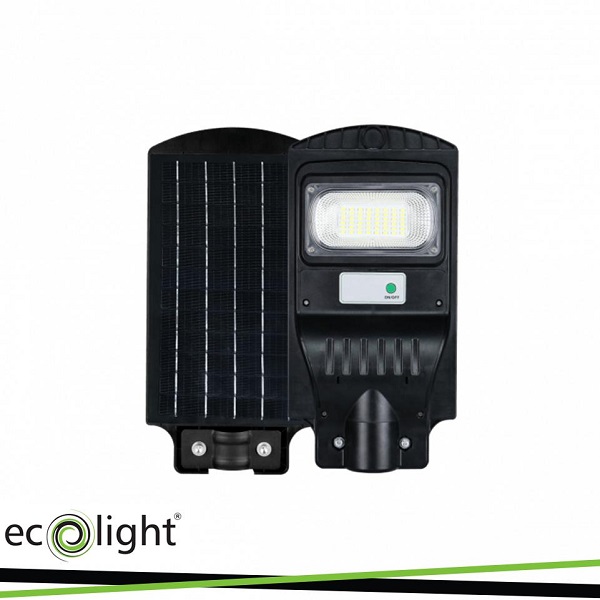 Lampione stradale solare 30w 4000k IP65